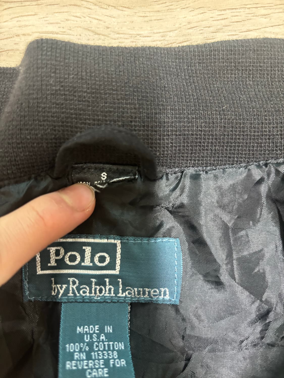 폴로 랄프로렌 클레이본 블루종 자켓 상품이미지5