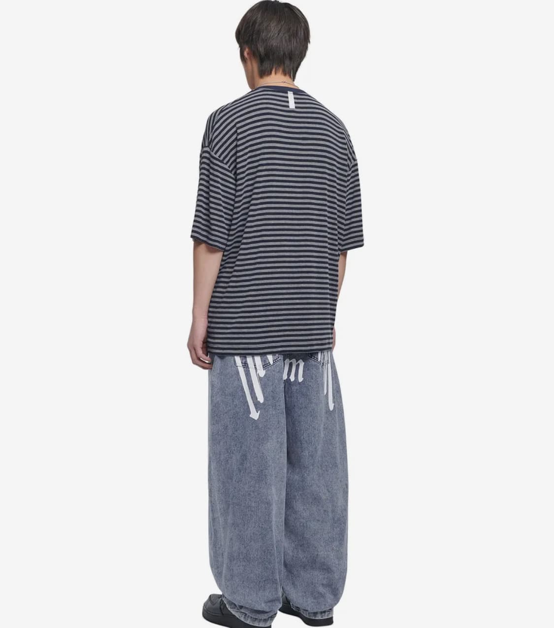 노매뉴얼 RAW VISION DENIM PANTS - WHITE BLUE 상품이미지2