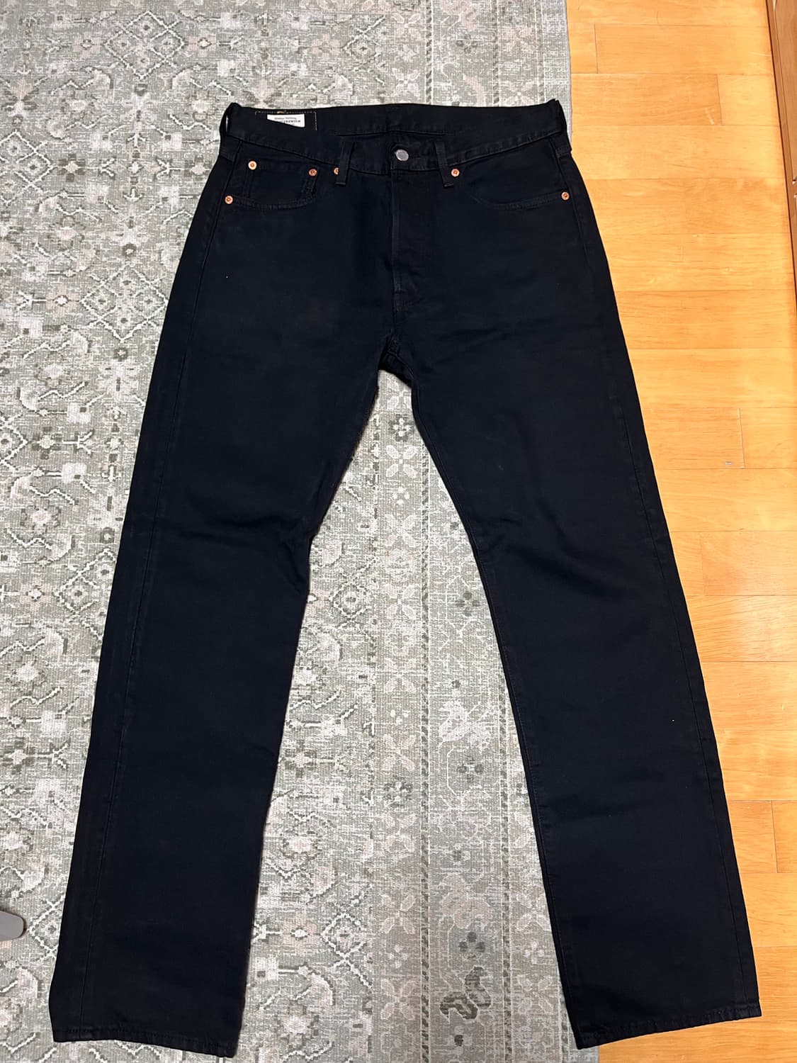 리바이스 501 블랙진 상품이미지1