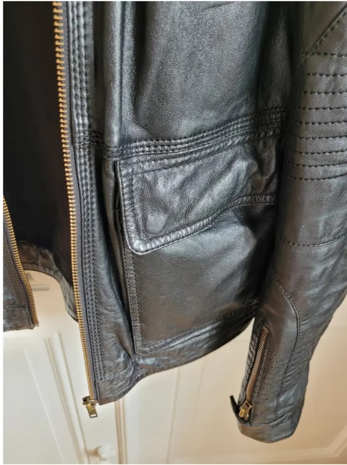 자딕앤볼테르 자죽자켓 상품이미지4