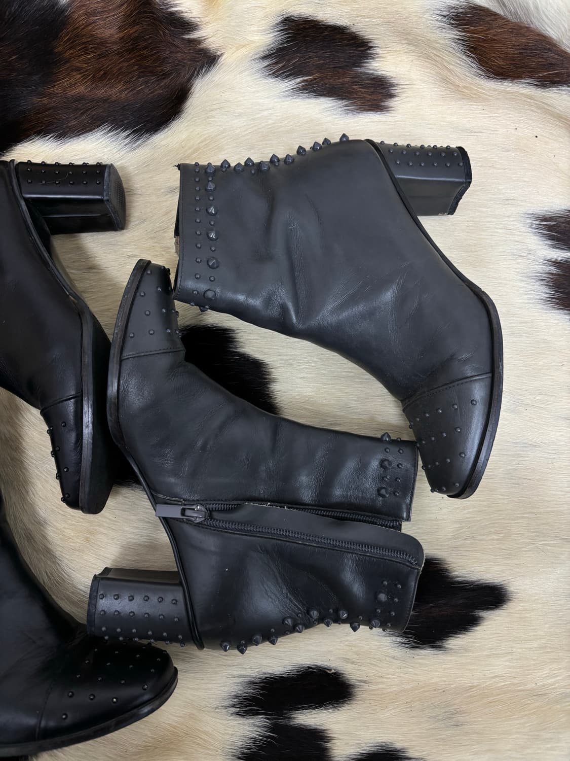 [JILL By JILLSTUART]BLAK&GREY Studded Bo 상품이미지4