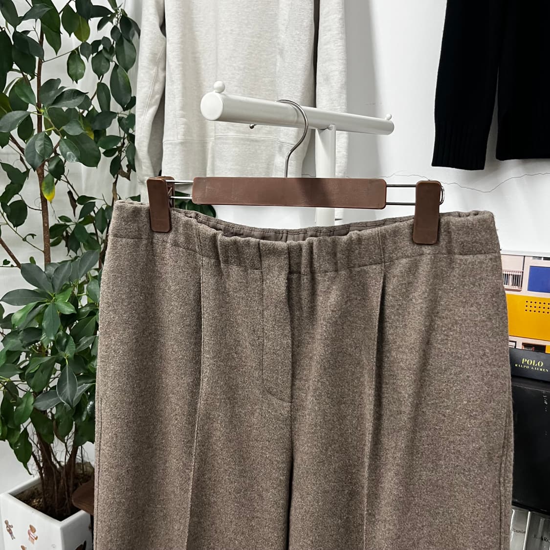 더캐시미어 울/캐시미어 블렌드 팬츠 67-98 상품이미지2