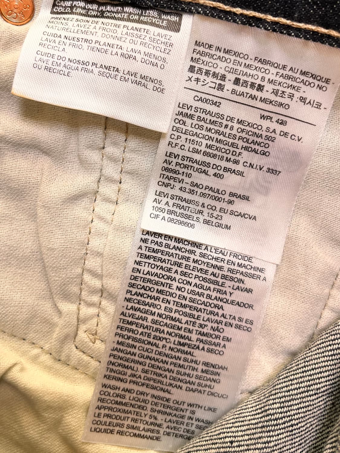 리바이스 501 데님팬츠 W31 L30 상품이미지5