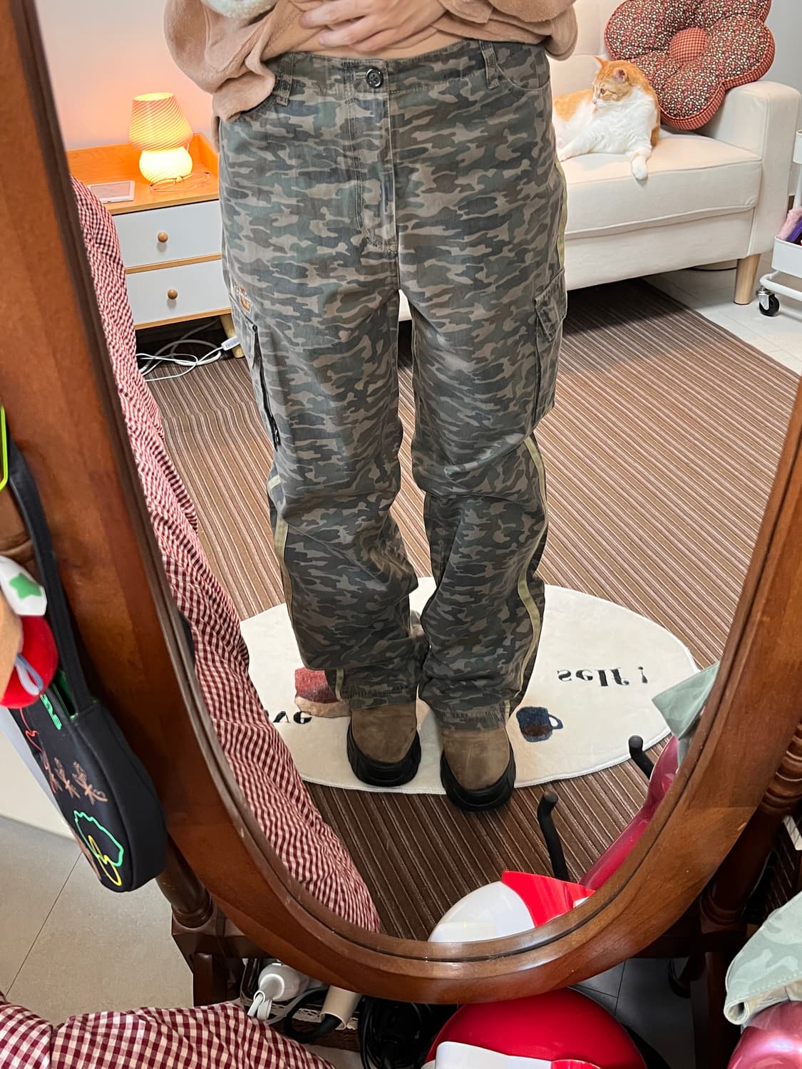 drug store's 카모 카고 팬츠 상품이미지2