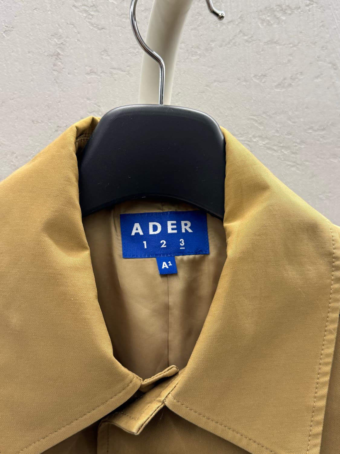 ADERERROR 아더에러 톤 라벨 매치 트렌치 코트 새상품 상품이미지4