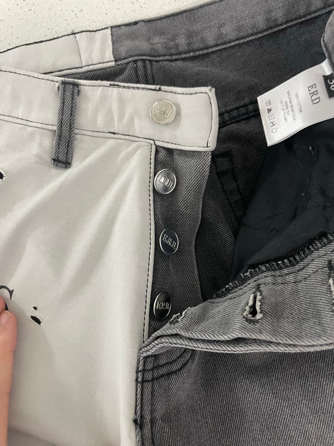 앙팡 리쉬 데프리메 aw19 티셔츠데님 상품이미지5