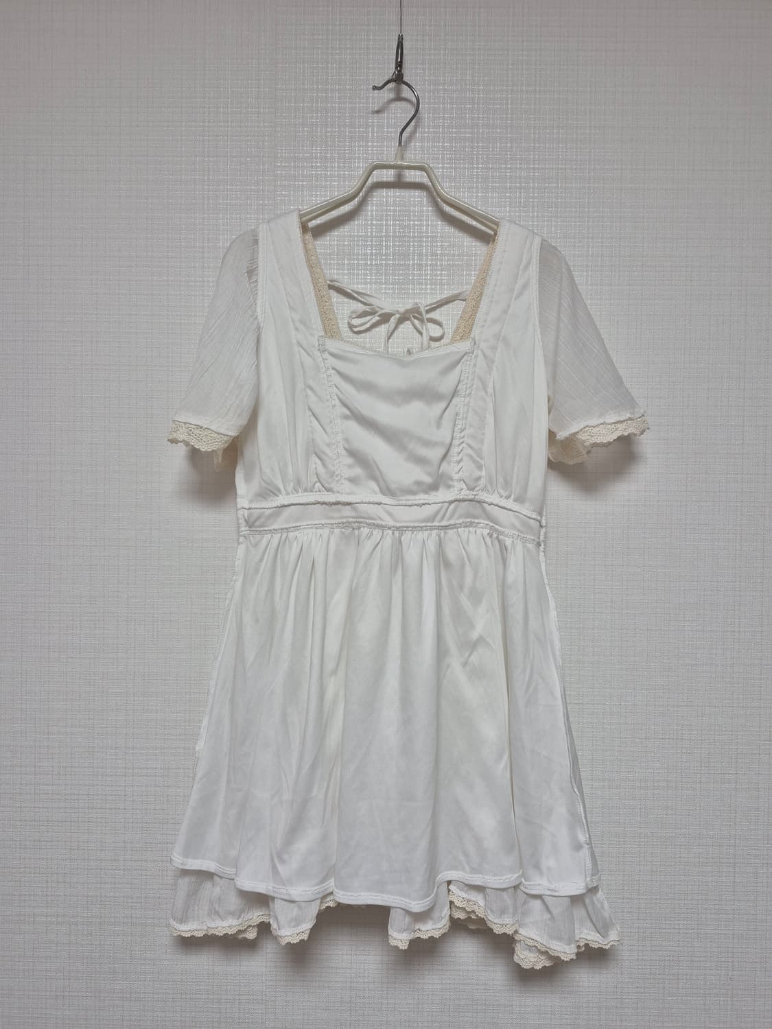 리즈리사 초고전템 히메갸루 오프화이트 원피스 상품이미지5