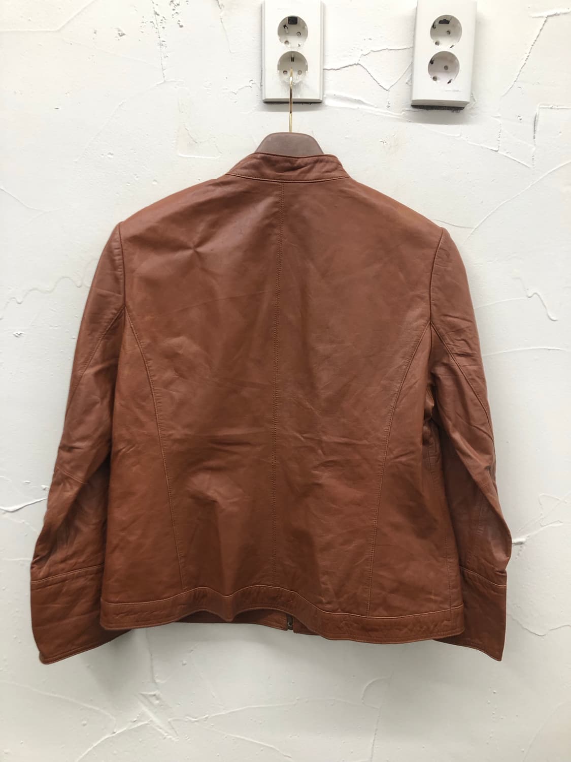 otto collection 위빙 양가죽 자켓 상품이미지2