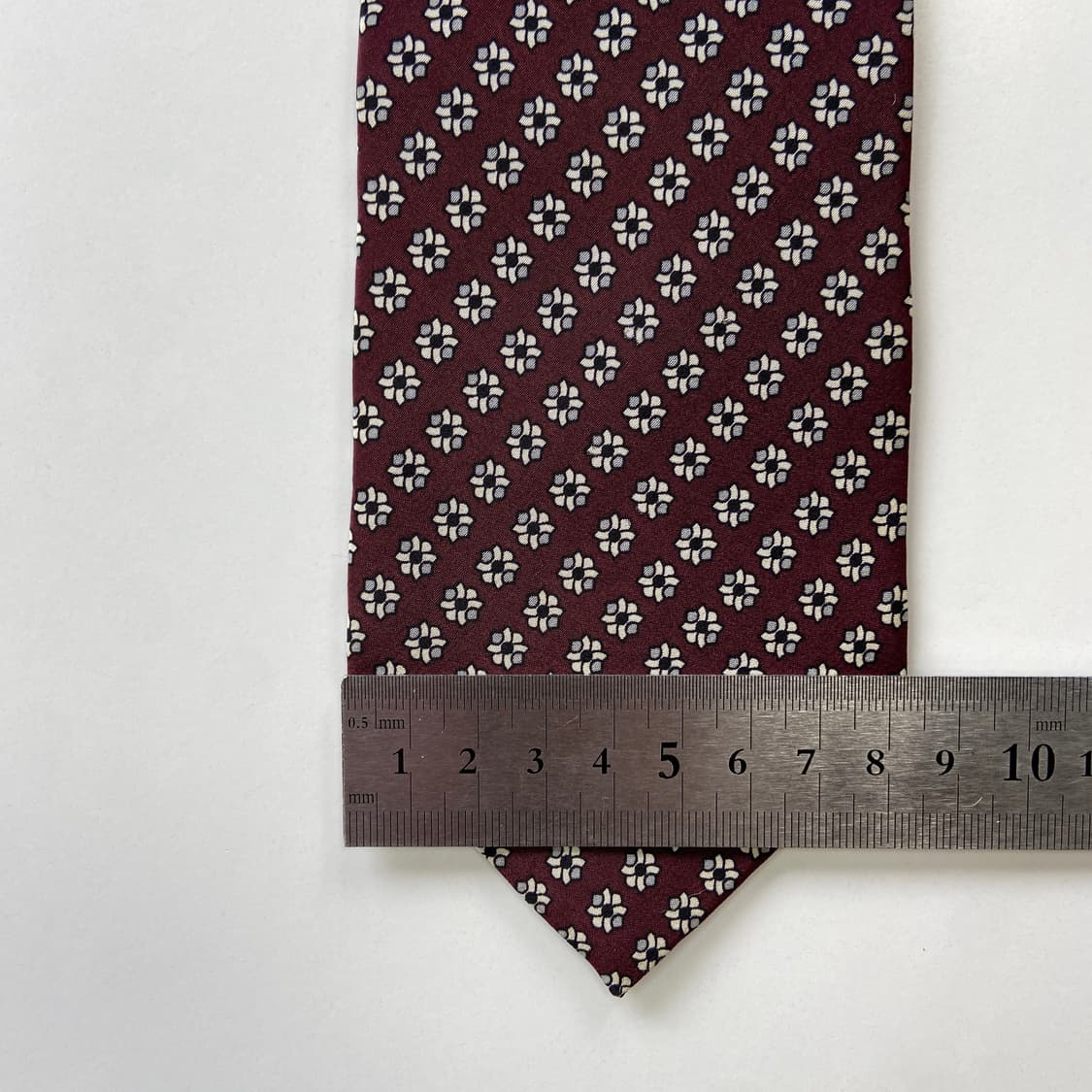 BALENCIAGA 발렌시아가 정품 명품 넥타이 8.3cm 상품이미지7