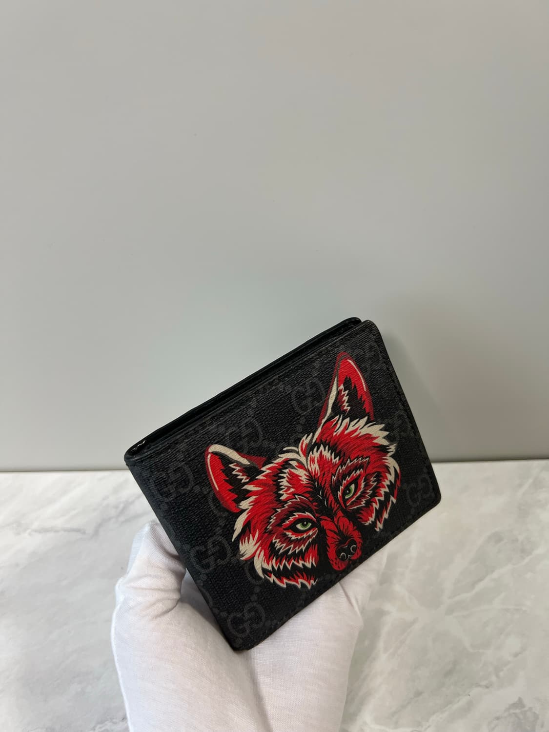 구찌 레드울프 반지갑 상품이미지4