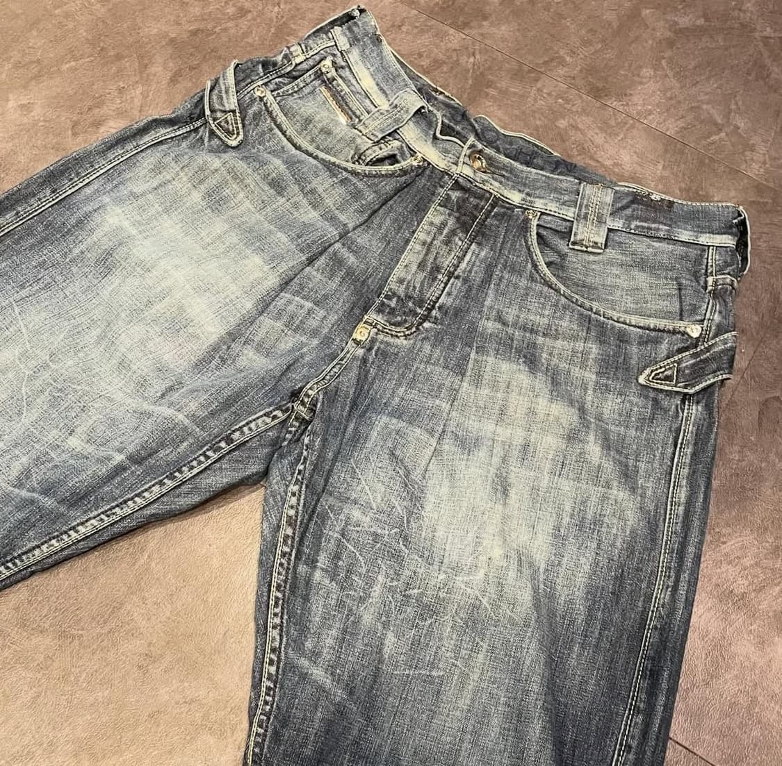 [IM] seanjohn 션존 힙합 데님 워싱팬츠  상품이미지6