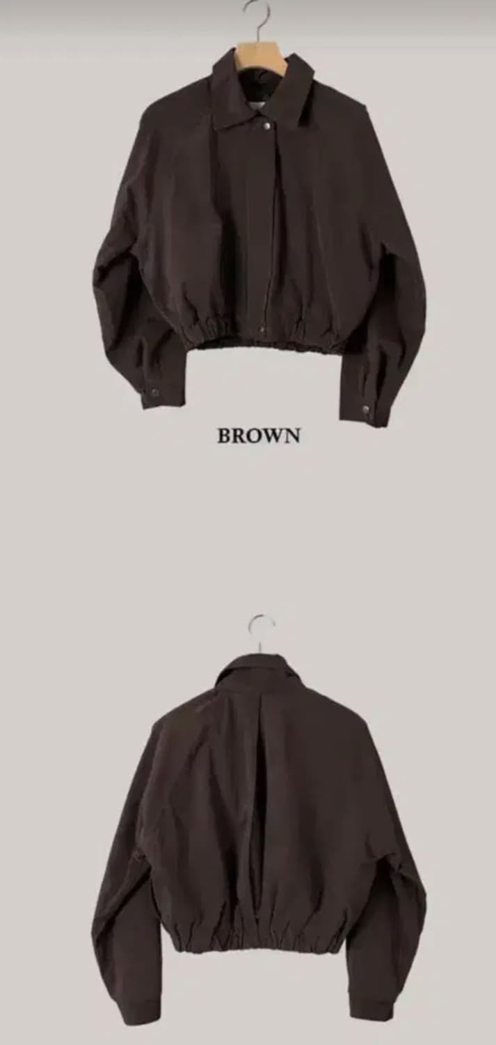 [어텀] 나탈리 숏자켓 _브라운 상품이미지4