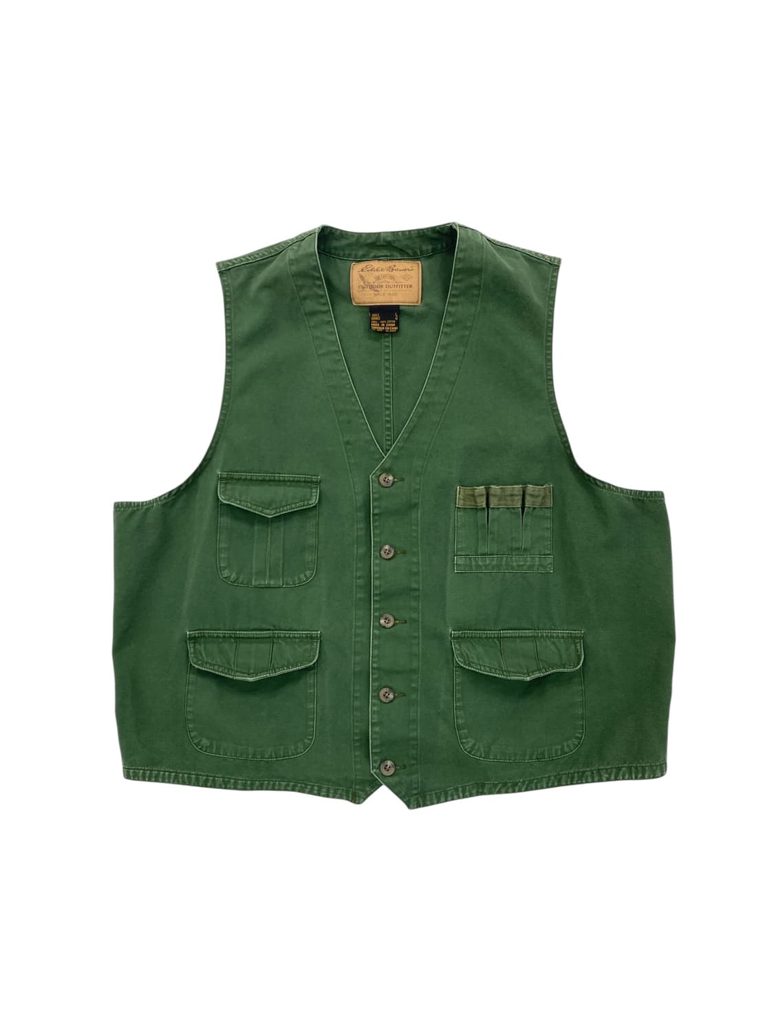 90‘s 에디바우어 캔버스 헌팅 베스트 상품이미지1