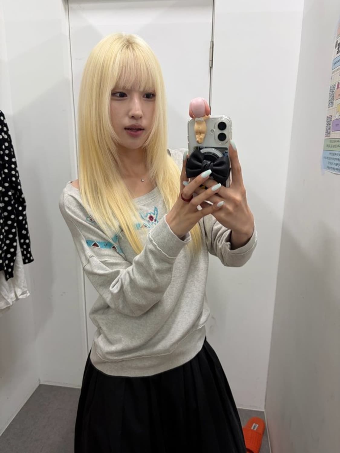 데님앤서플라이 비즈패치 스웻셔츠 상품이미지5