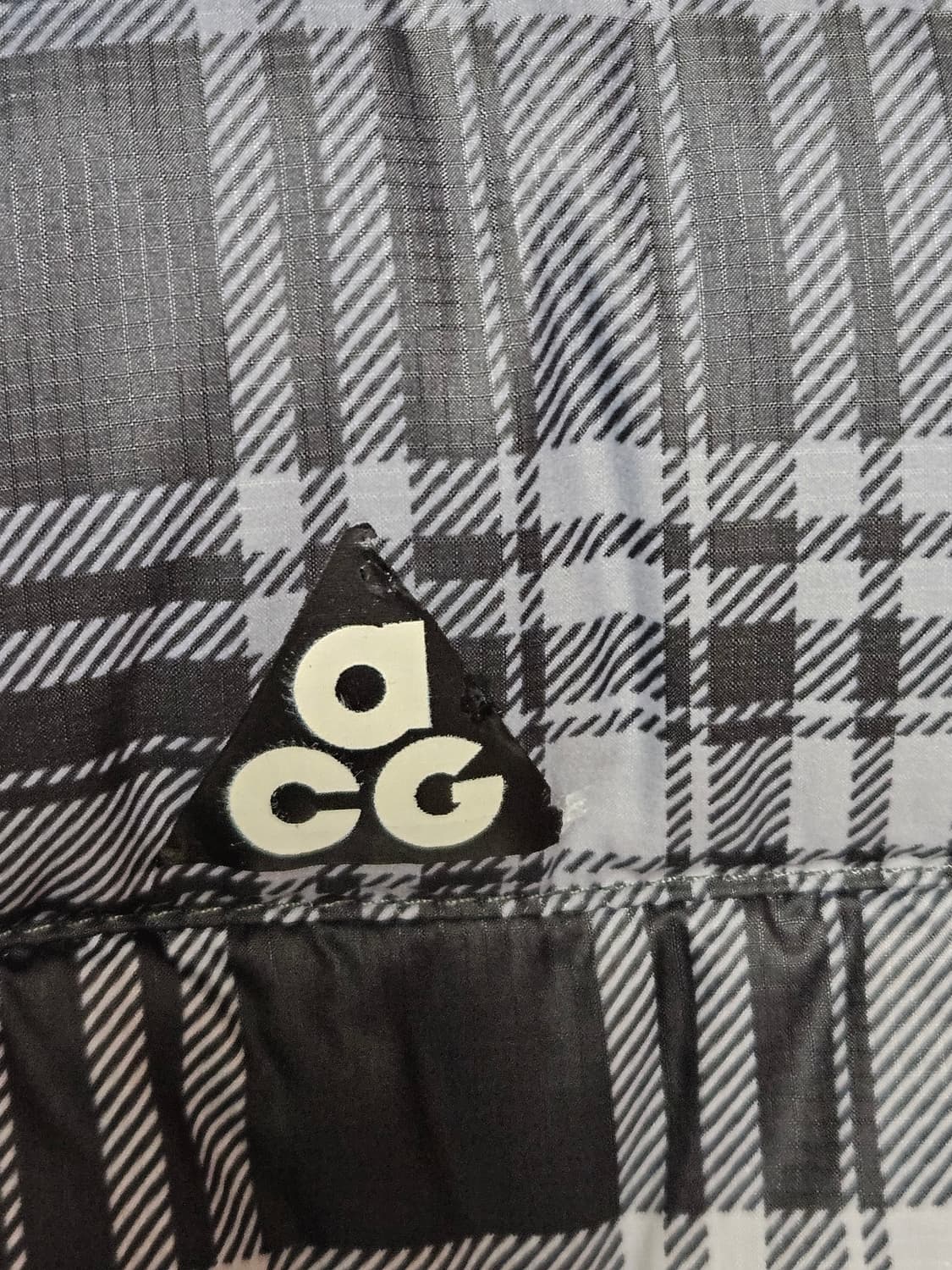 나이키 acg 체크 남성 경량 패딩/구스 상품이미지5