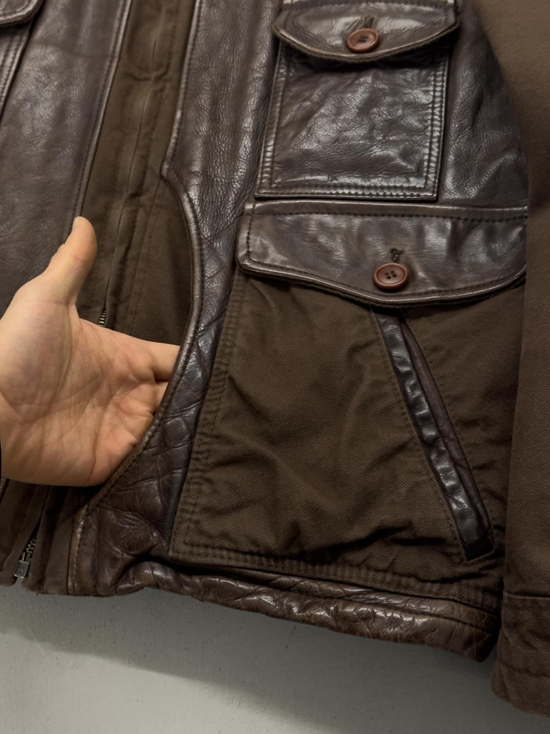  SAN FRANCISCO COMPANY  레더 자켓  상품이미지4