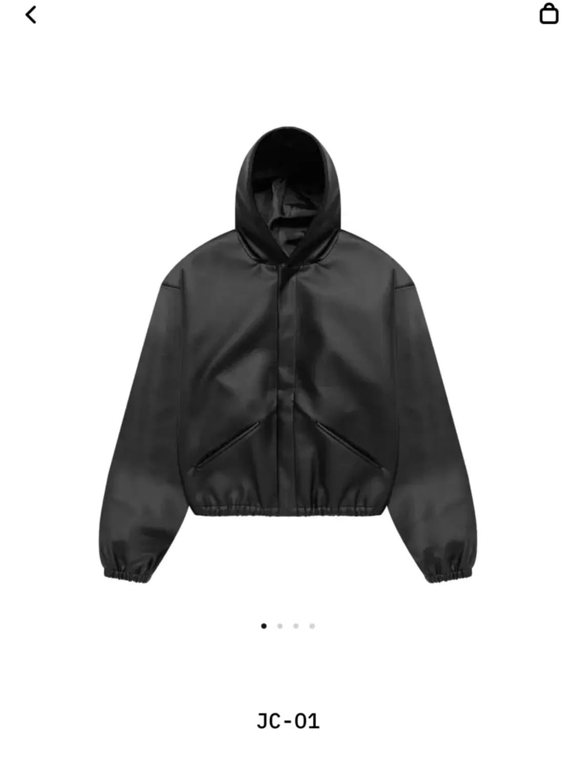 YEEZY JC-01 레더 봄버 판매합니다 칸예 이지 YZY 상품이미지2