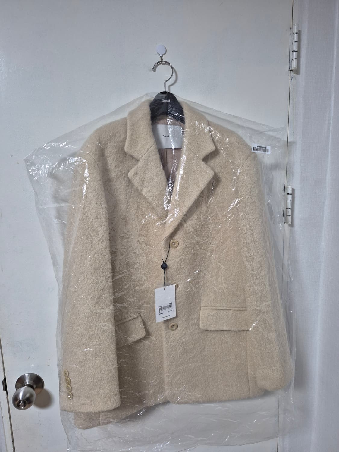 25FW 던스트 3 BUTTON BOUCLE WOOL JAC KET 버터 상품이미지7