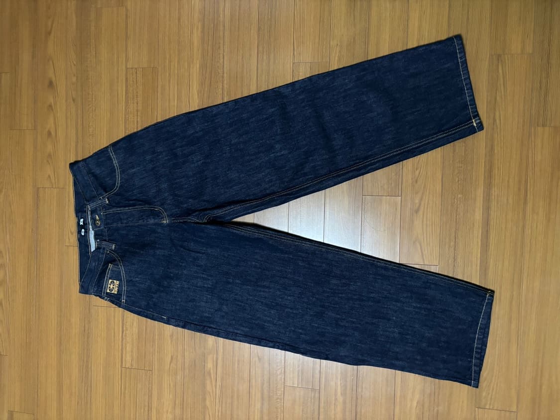 (XS) ERTR 생지 데님 팬츠 (인디고) 상품이미지2