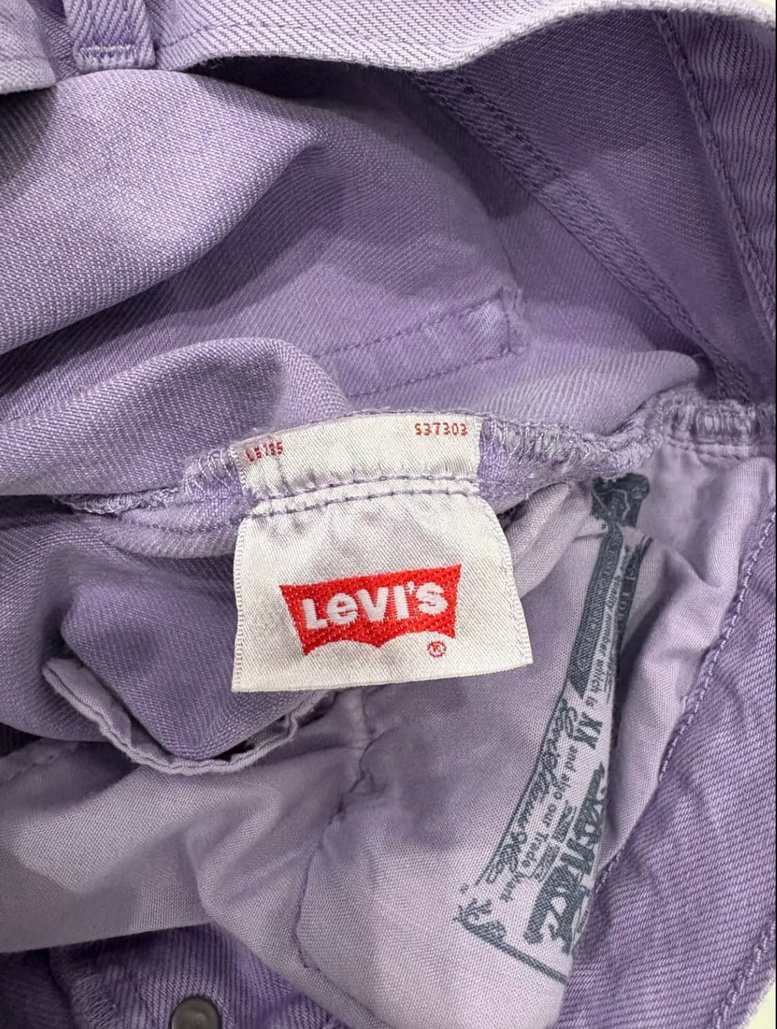 Levis 501 lavender denim pants 28x28 상품이미지5