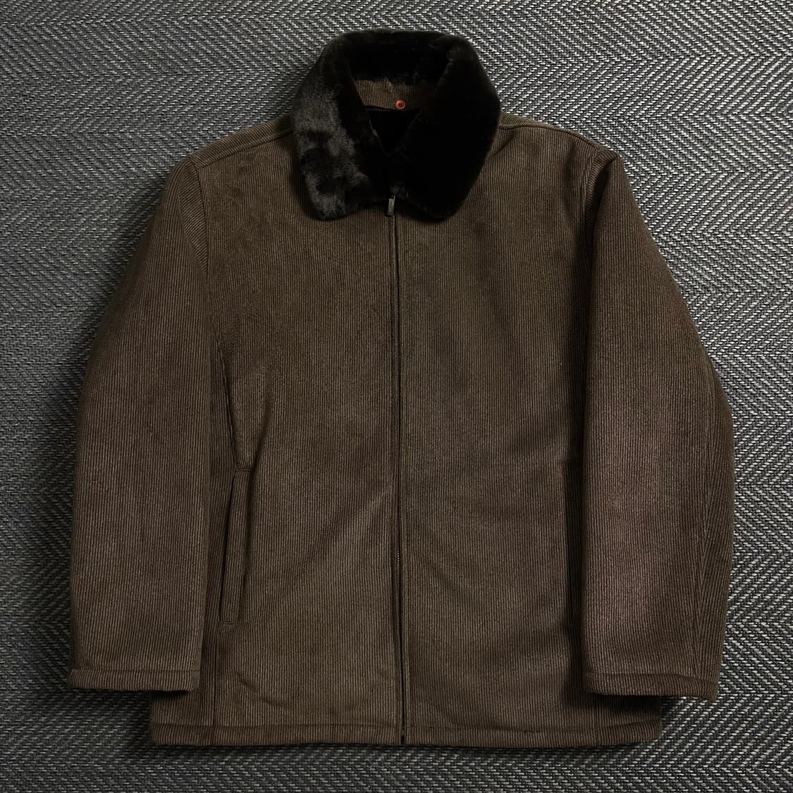 Nottinghill 브라운 코듀로이 퍼 자켓y 4628 상품이미지2