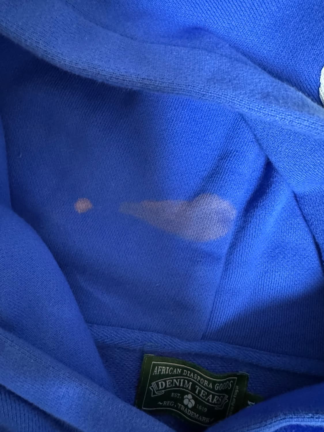 (M) 데님티어스 후드티 로얄 블루 상품이미지4