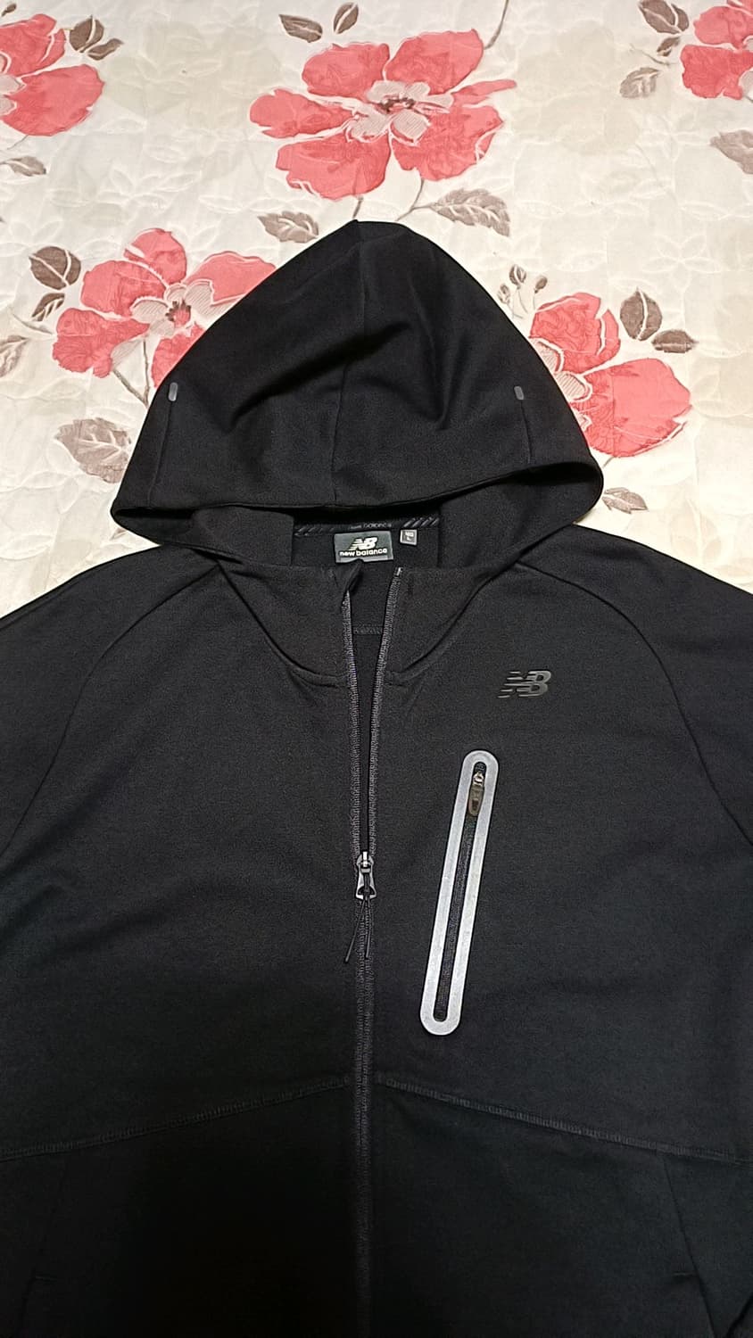 뉴발란스 오버핏 춘추용후드집업 100 가슴57 기장71 상품이미지2