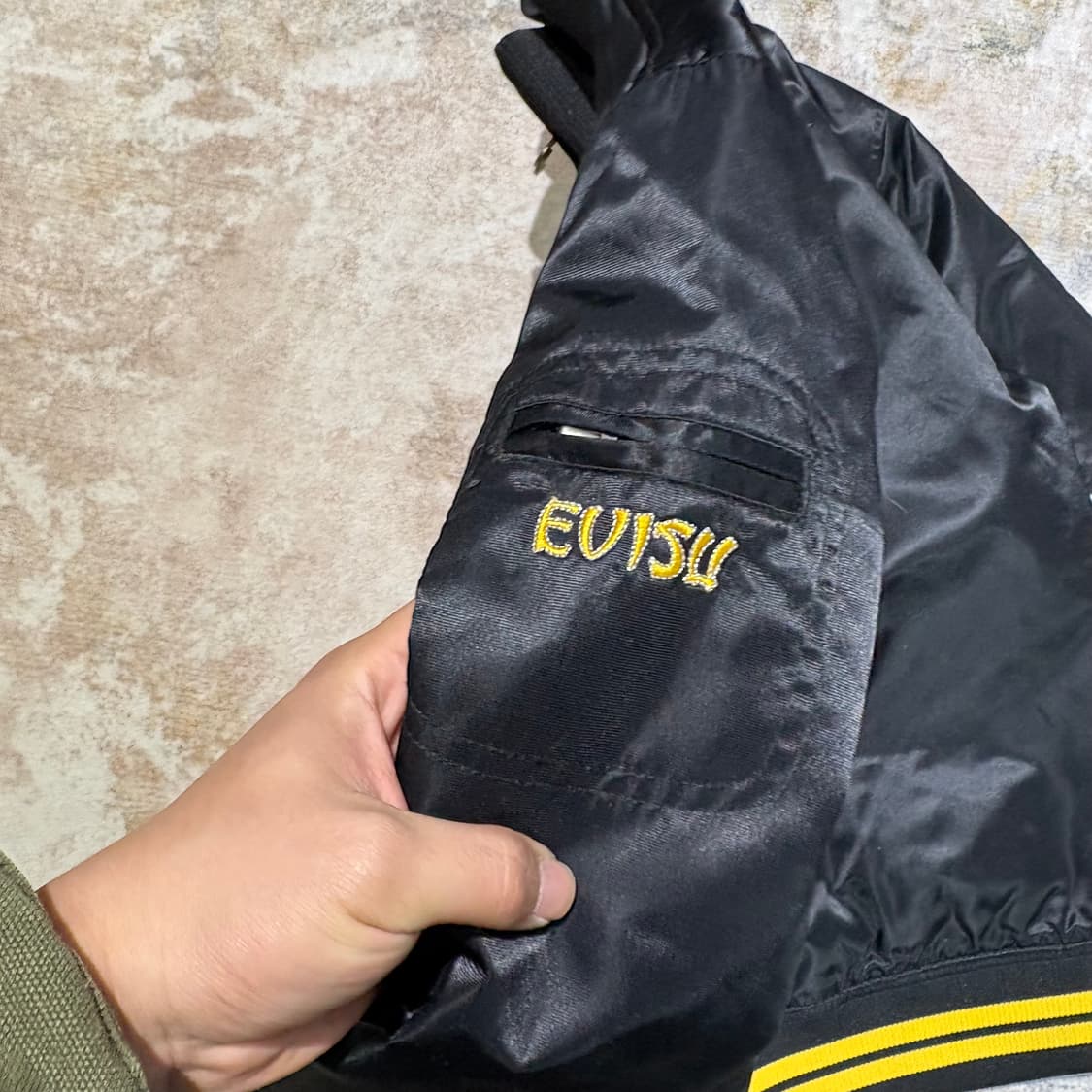 에비수 빅로고 빈티지 점퍼 상품이미지7