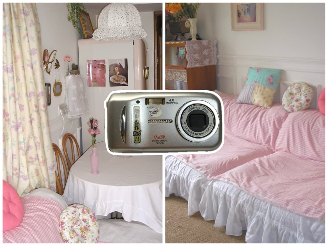 뽀용 올림푸스 X550 D545Z C480Z 디카 디지털카메라 빈티지 상품이미지1