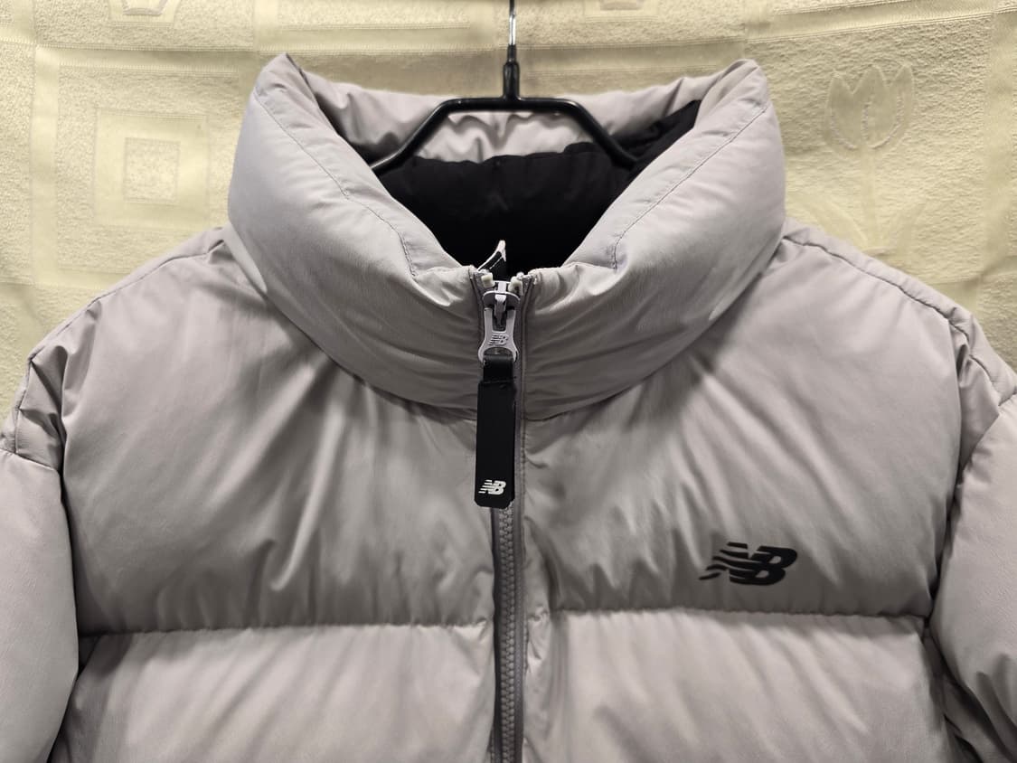 뉴발란스 가벼운 구스다운 패딩 라이트 그레이 90 (S) 상품이미지2