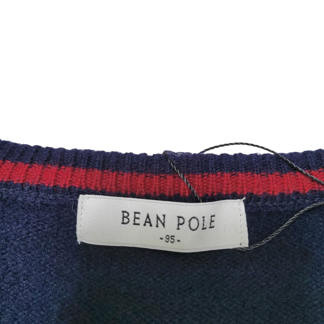 빈폴 아가일 패턴 니트 엘보 패치 상품이미지2