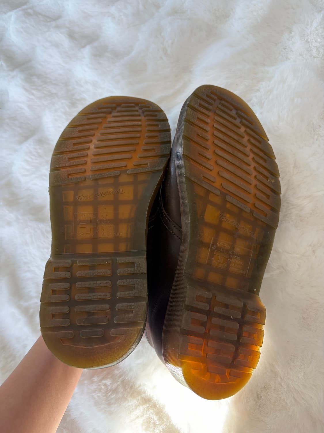 닥터마틴 브라운 3홀 슈즈 상품이미지4