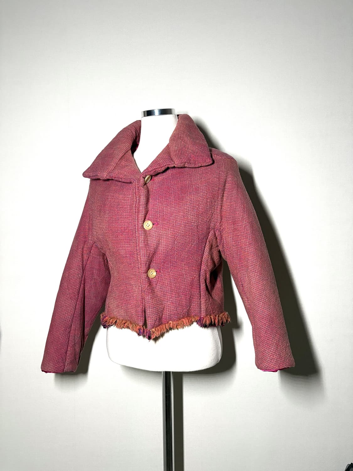 AD2004 준야와타나베 트위드 패딩 상품이미지1