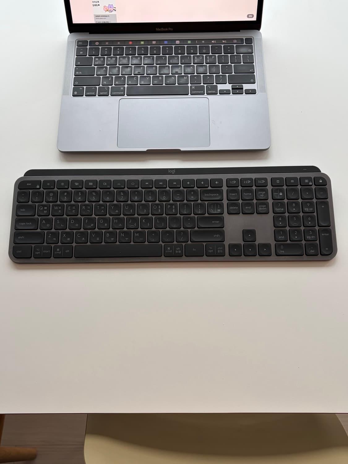 [국내정품] 로지텍 MX KEYS for Mac 무선 키보드 상품이미지2