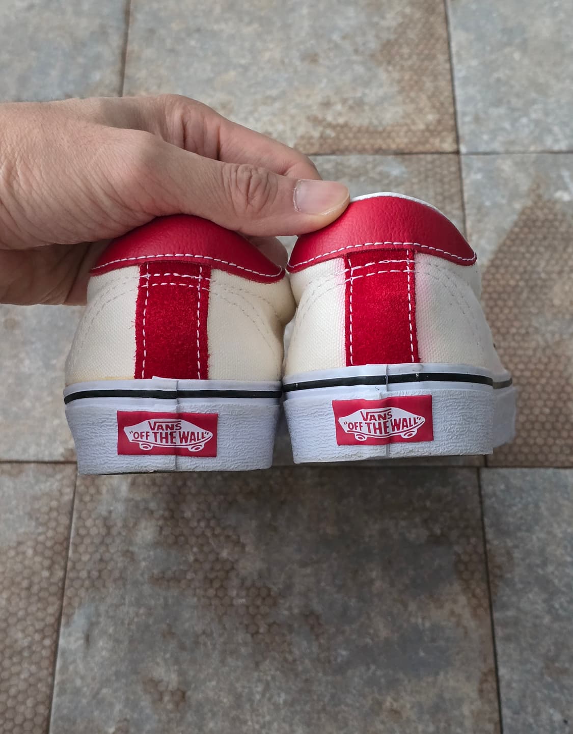 (240)반스 스포츠 레이싱 레드 크림  상품이미지8