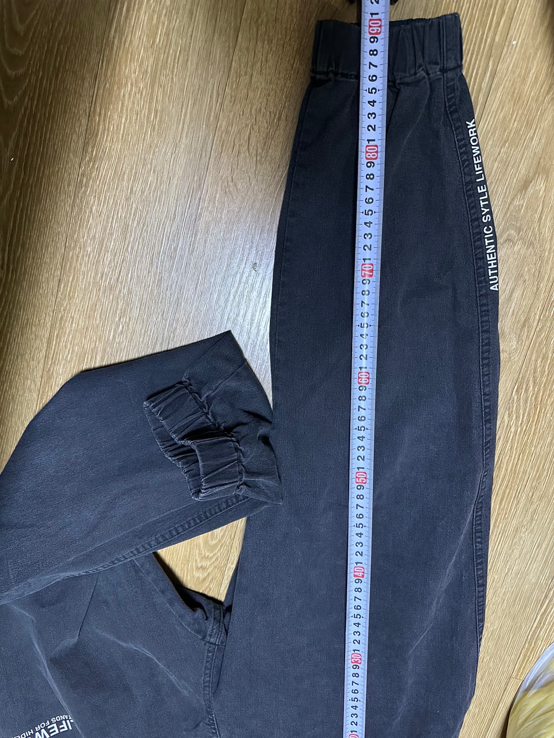 라이프워크 블랙 조거팬츠 상품이미지7