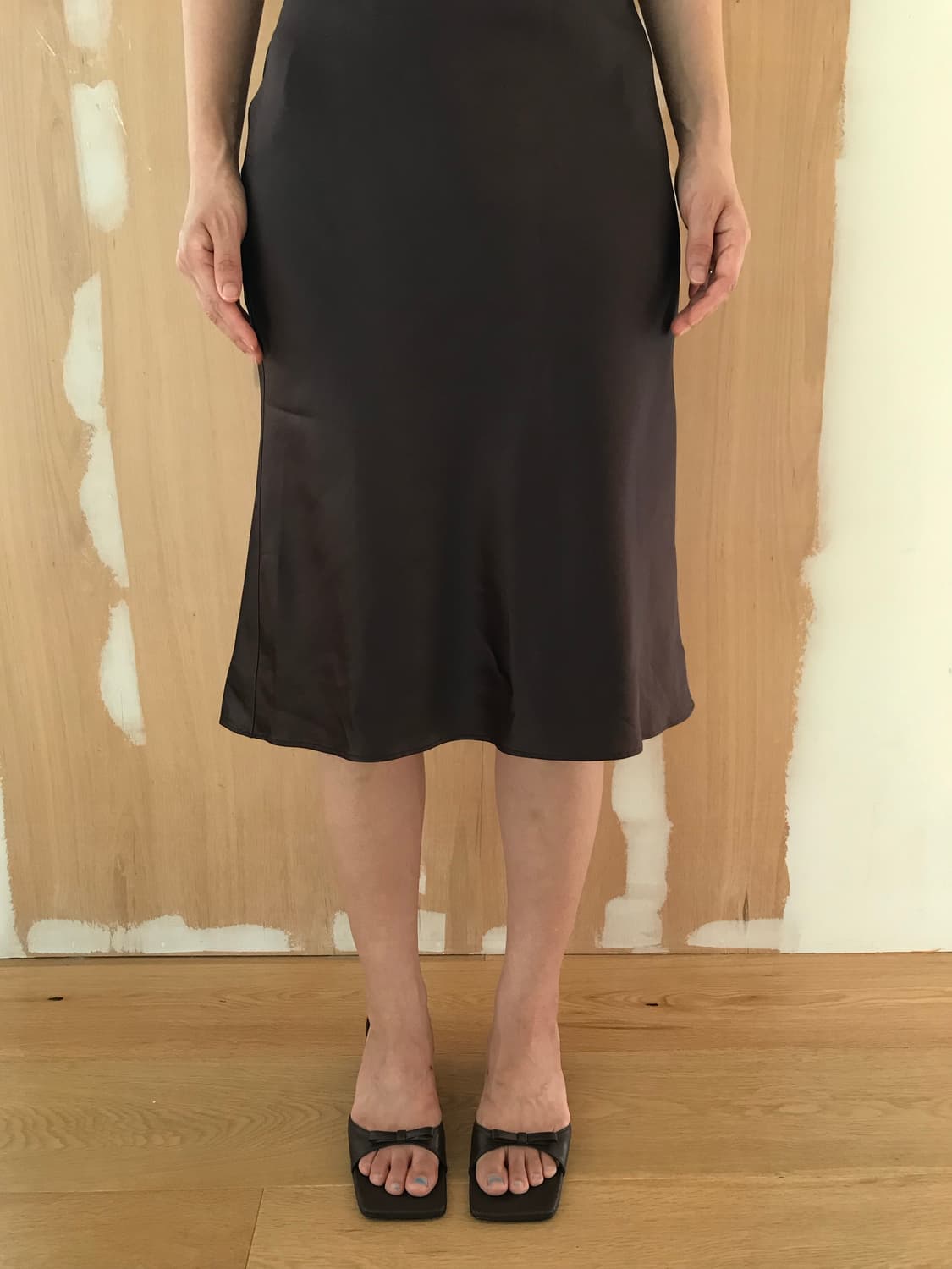 vintage brown halter one-piece 상품이미지2
