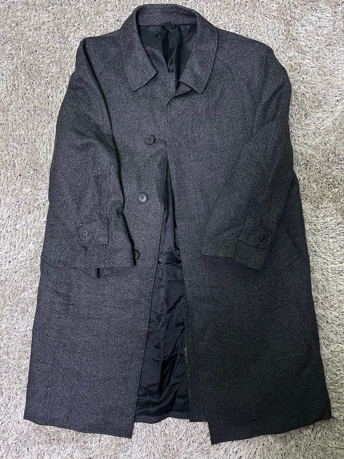 일제 해링본코트 사이즈 105~110 상품이미지1