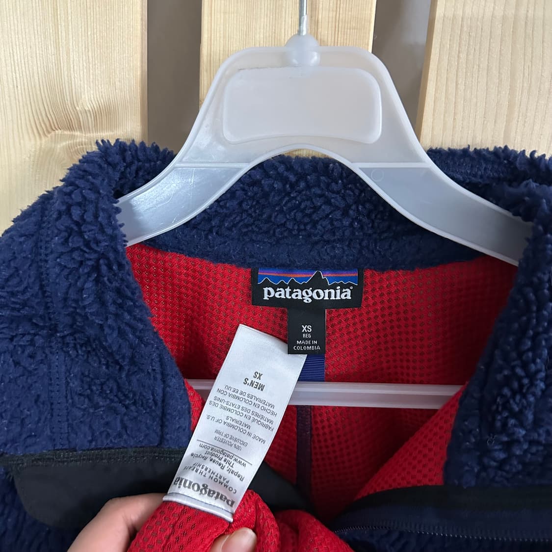 (S) 파타고니아 레트로X 네이비 후리스 자켓 플리스 상품이미지5