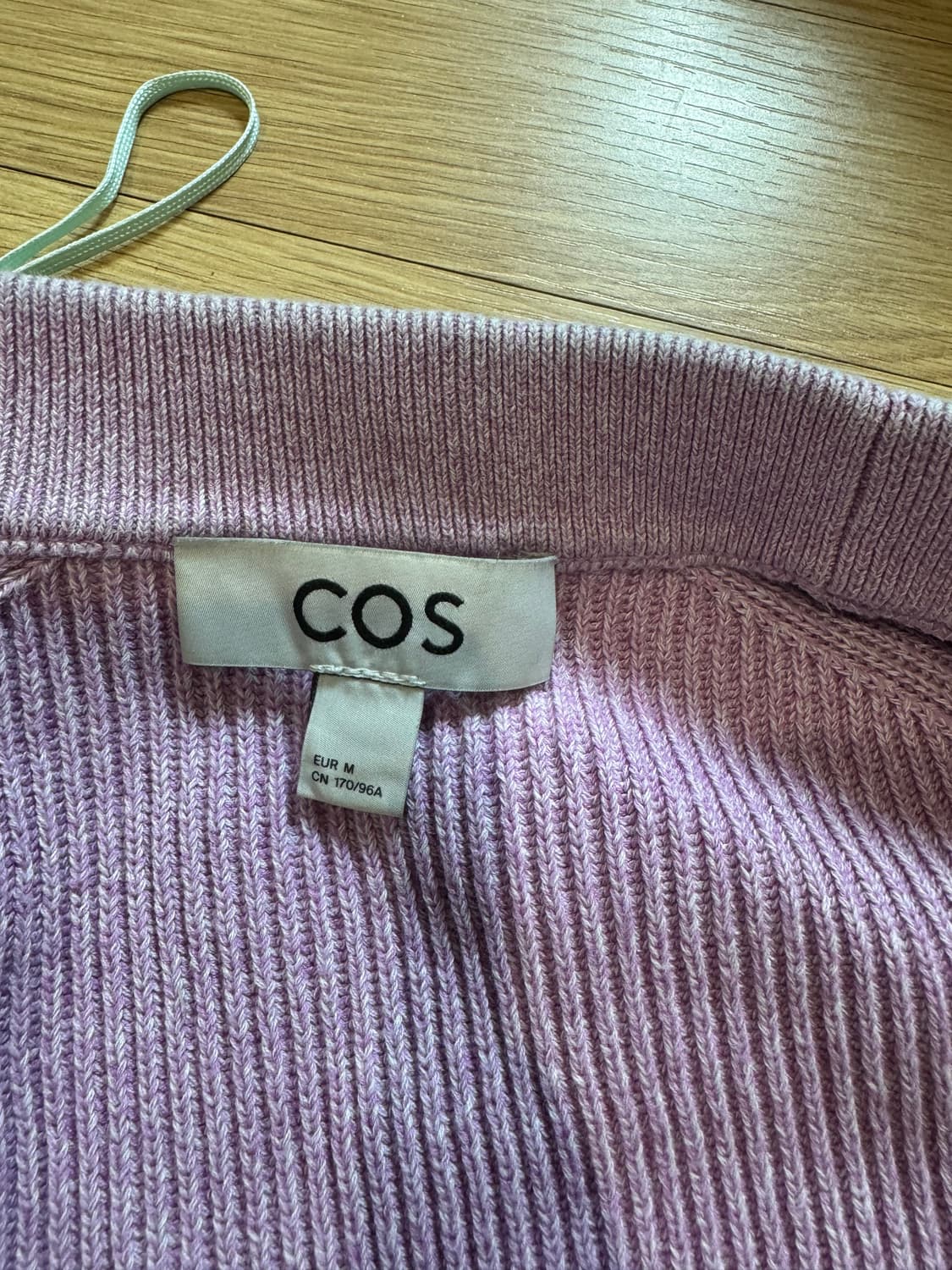 코스 리브드 니트 가디건 상품이미지4