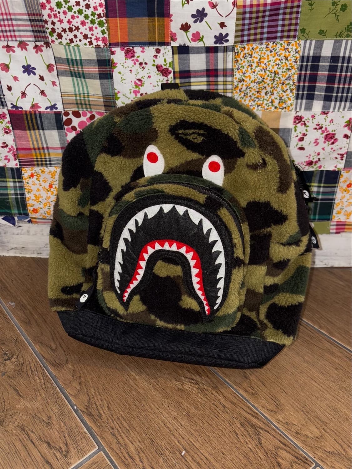 Bape Shark Fur Day BackPack 상품이미지5