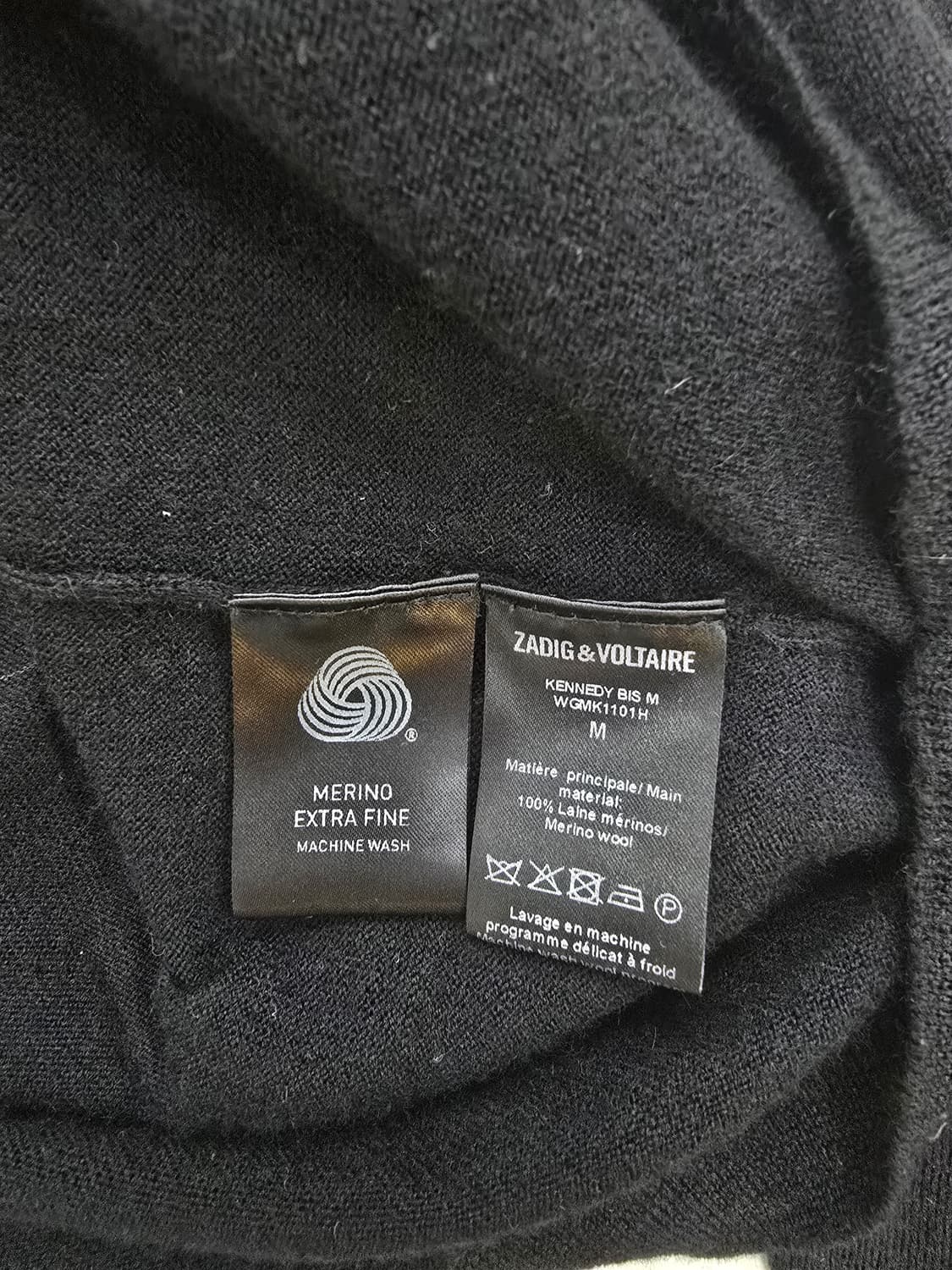 쟈딕앤볼테르 메리노울100% 번개 니트 상품이미지8