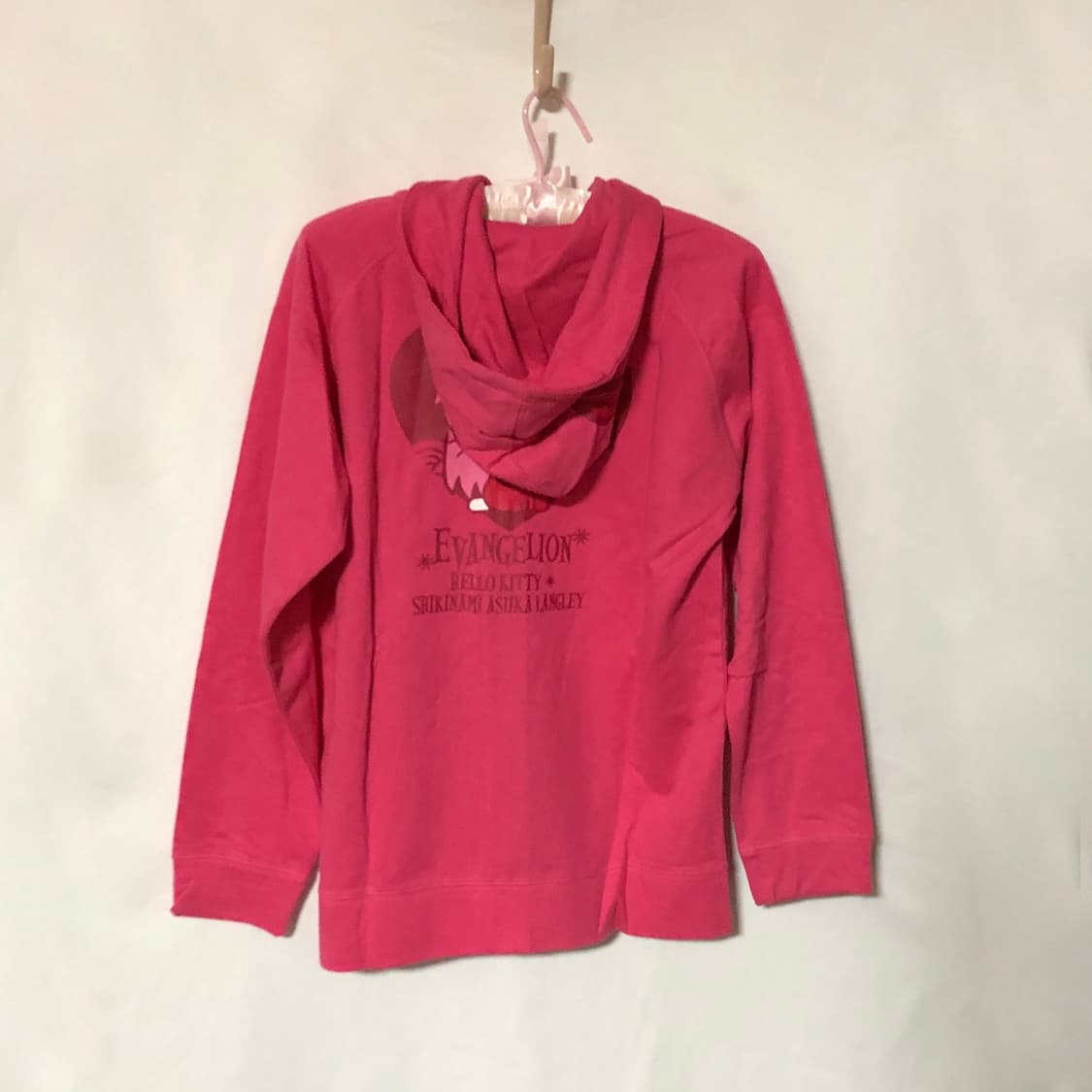 에반게리온 아스카 키티 후드 집업 레드 상품이미지8