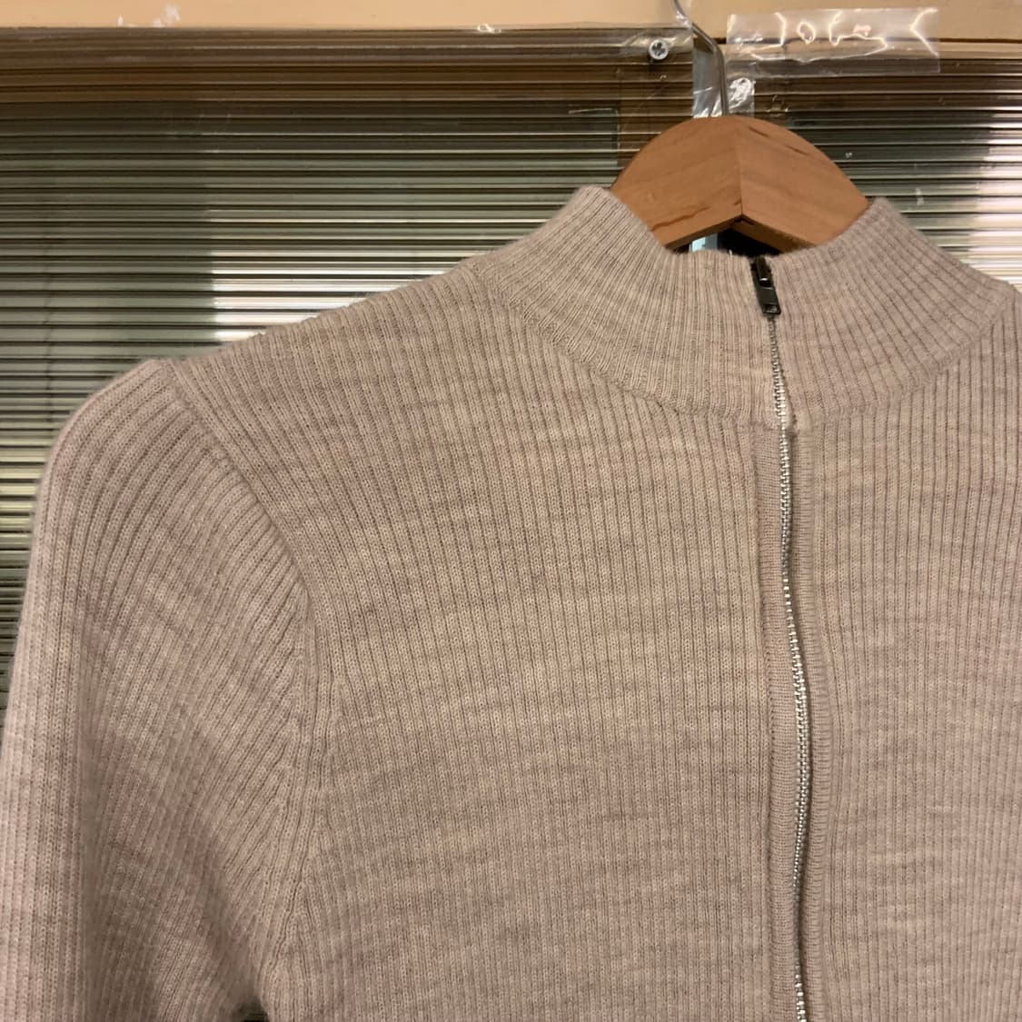 일본 빈티지 여성 니트집업 상품이미지2