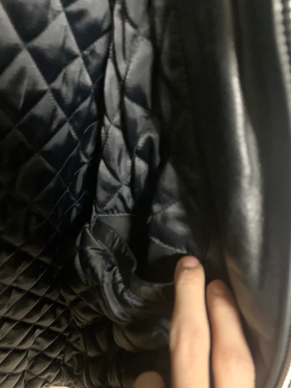 올드 갭 레더 가죽 자켓 블루종 L 상품이미지3