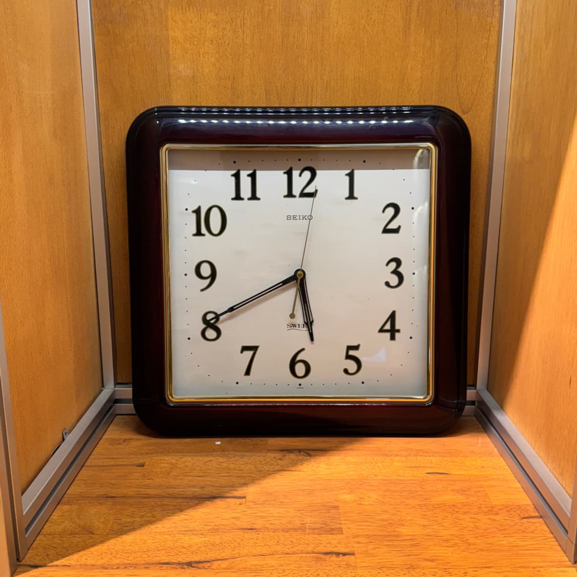 SEIKO SWEEP QUARTZ BLACK 상품이미지1