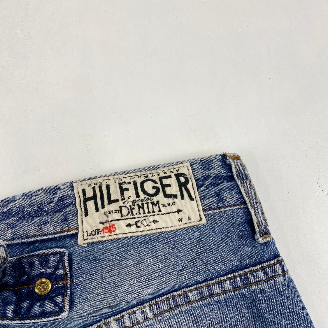 타미힐피거 패치 워크 디스트로이드 데님 진 (34) 상품이미지9