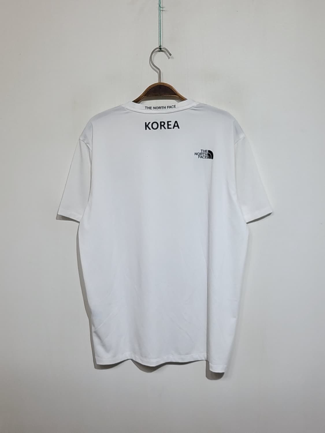 (L) 노스페이스 기능성 반팔티 화이트 스판 티셔츠  상품이미지7