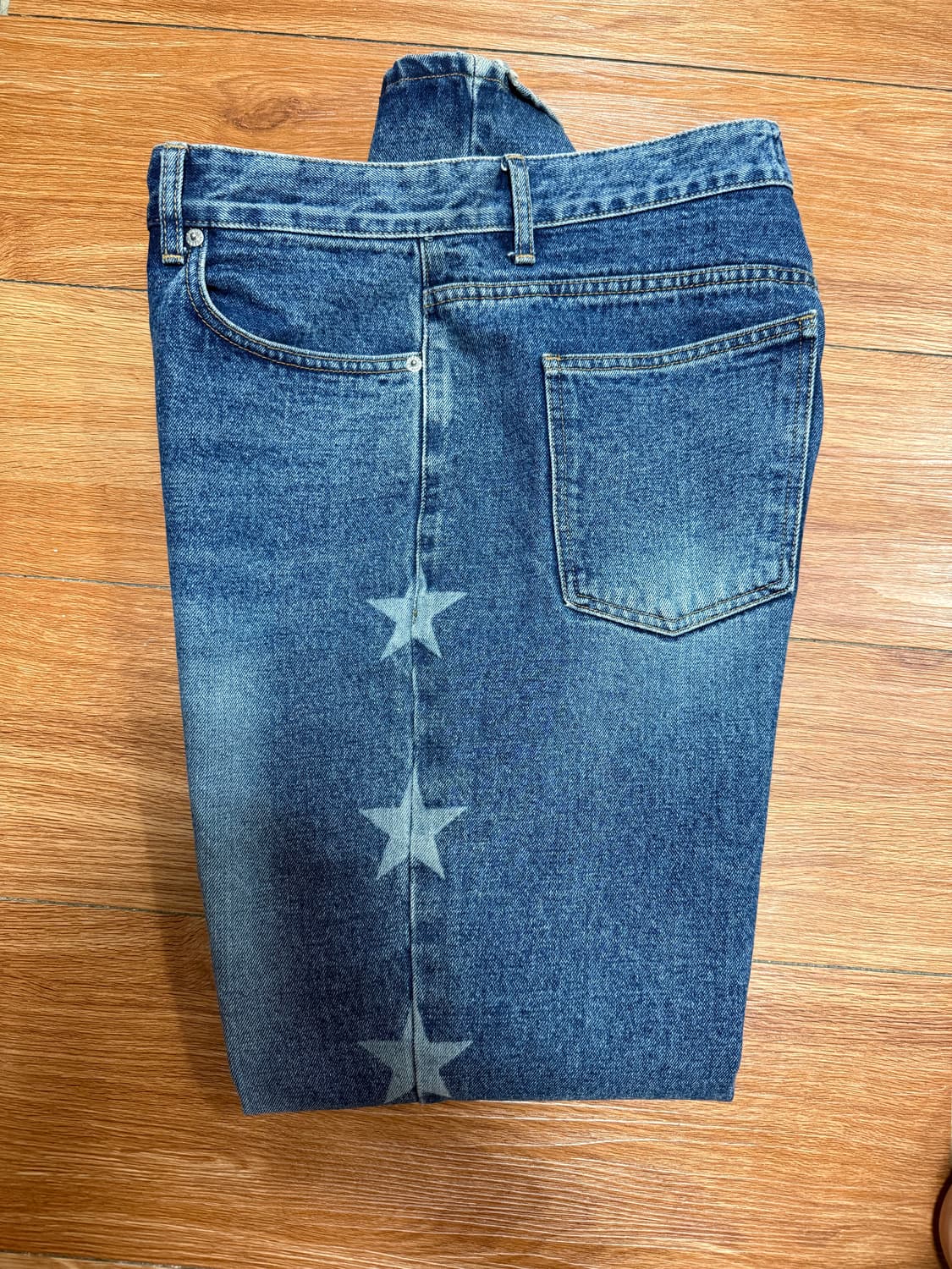 Eerst 별프린트 부츠컷 데님 팬츠 상품이미지2