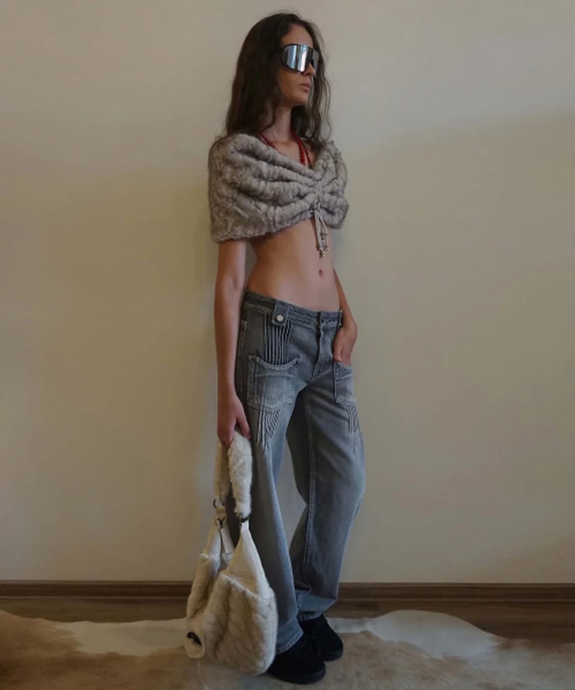 (구해요)SCULPTOR Versatile Fur Warm Gray 상품이미지1